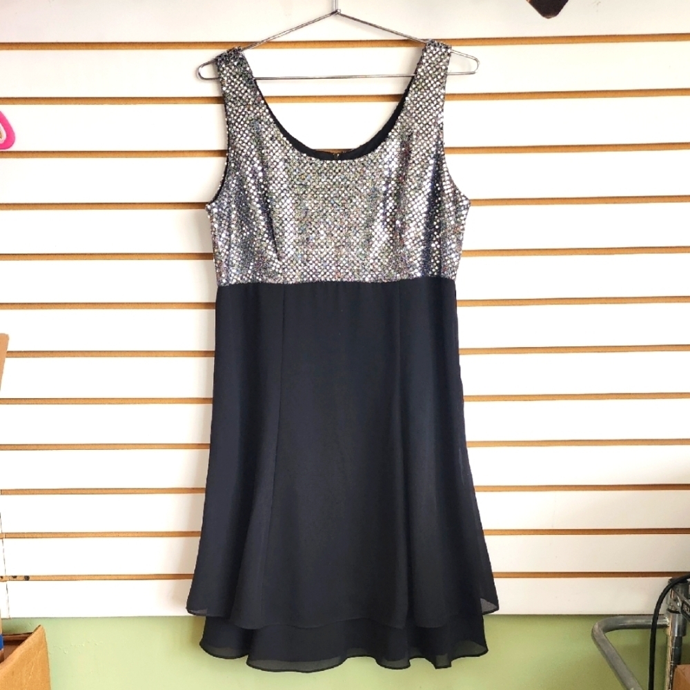Sequin Top Dress 12